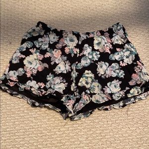 Gab & Kate Ruffle Floral Shorts